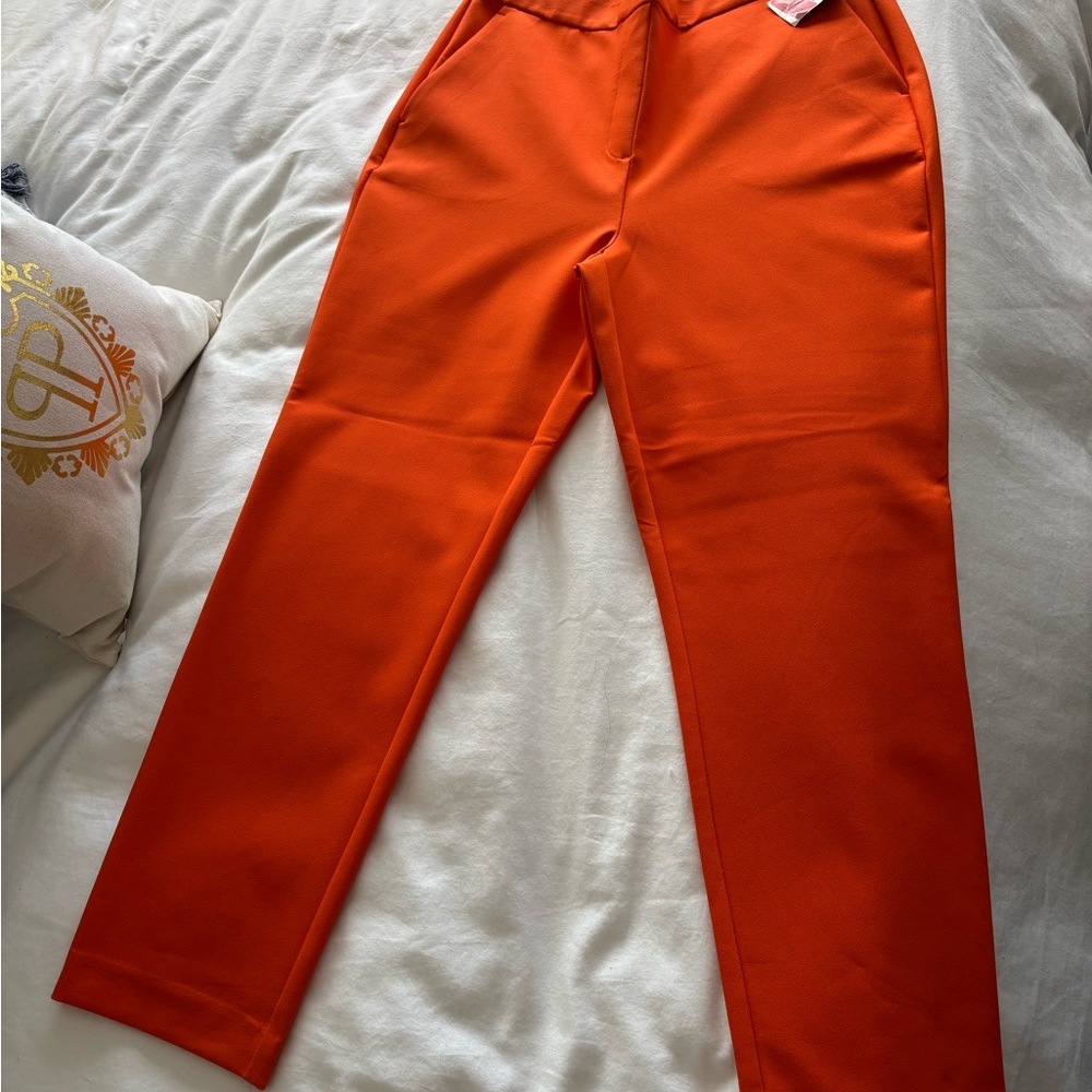Rachel Zoe Bold Orange Pants